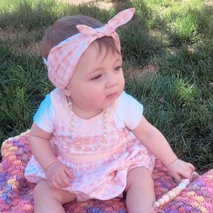 Romper and hair band size 6-9